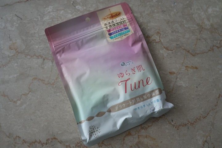 エリエールのシートマスク「ゆらぎ肌Tune」