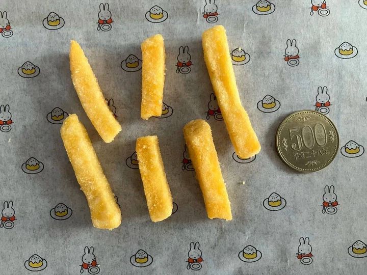 ダイソー：スイートボックス フライドポテト 6種のチーズ味 42g