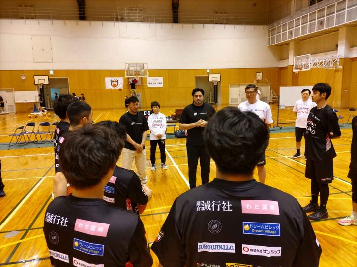 画像: (C) 88 Basketball 88 Basketballとして、FIDバスケットボール日本代表チームの合宿を訪問した