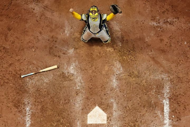 ブルワーズのウィリアム・コントレラス（C）Getty Images