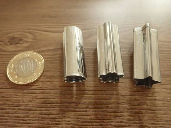 ダイソー：野菜抜型(極小)3個 星・桜・花びら