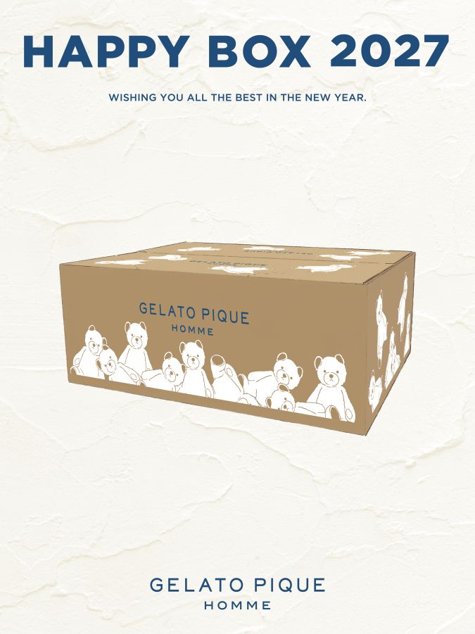 ジェラート ピケ 福袋 【MEN'S SIZE】GELATO PIQUE HOMME HAPPY BOX 2027