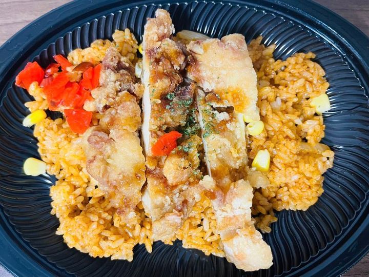 ラ・ムー：ジャンバラヤ＆鶏スパイシー弁当