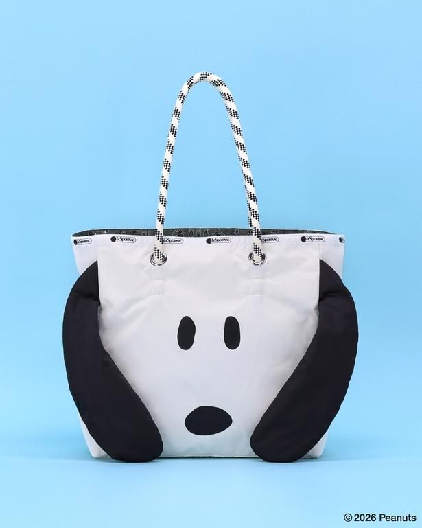 「スヌーピーフェイス パフィートート」(3万5200円)