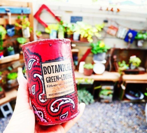 リメイク缶 ジャンク塗料缶 （塗料の空き缶をペイントして、ジャンクな  